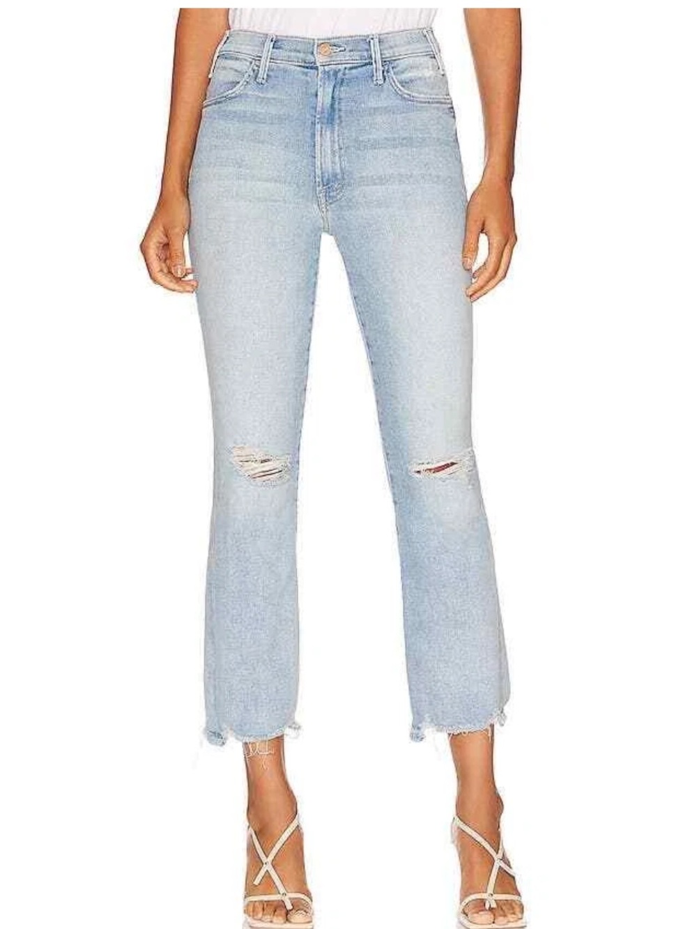 Mother The Hustler Ankle Chew in Petal Plucker Size 29 - Picture 1 of 11